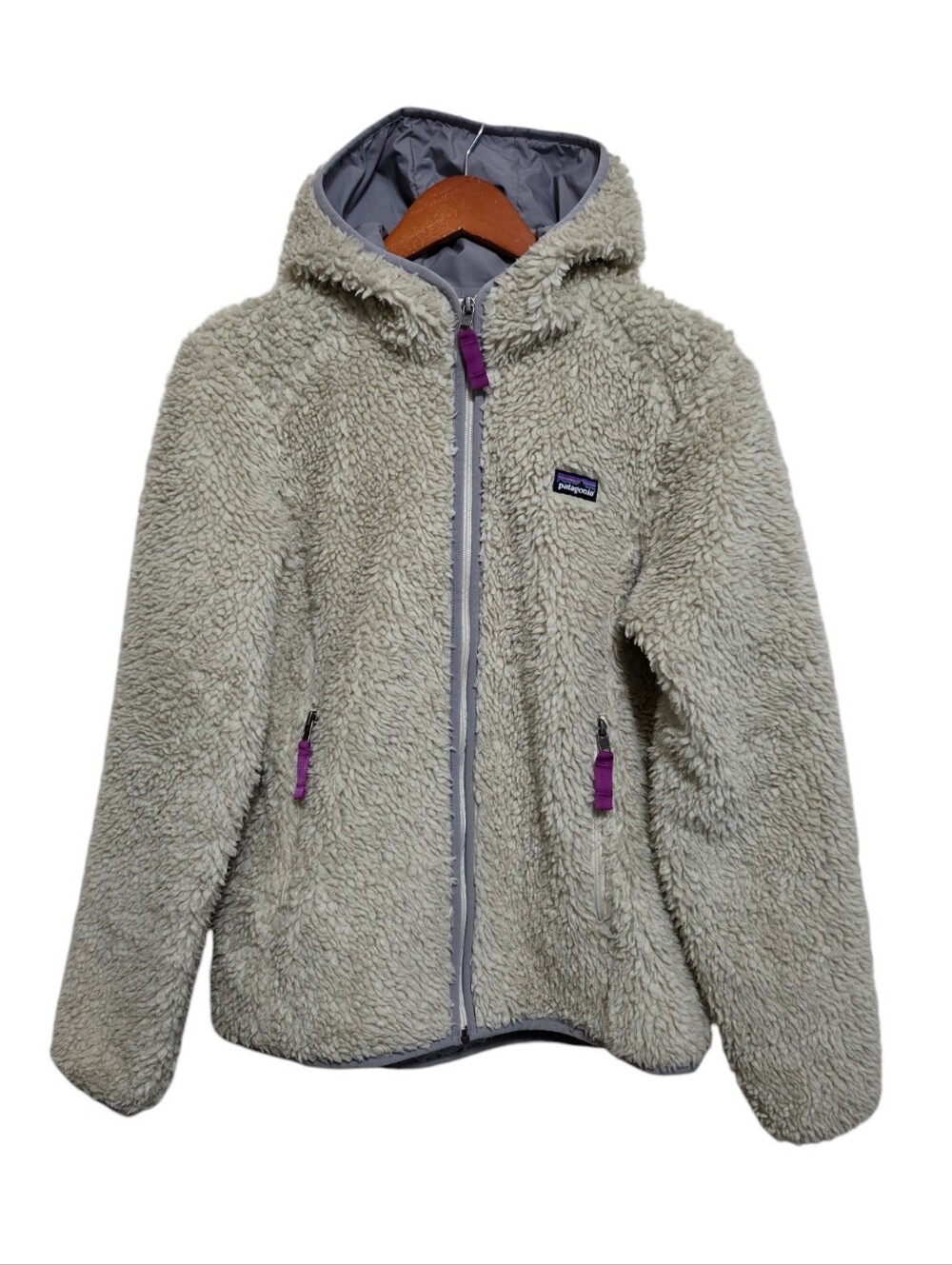 Patagonia Retro-X Cardigan Natural with Feather Grey Size Medium